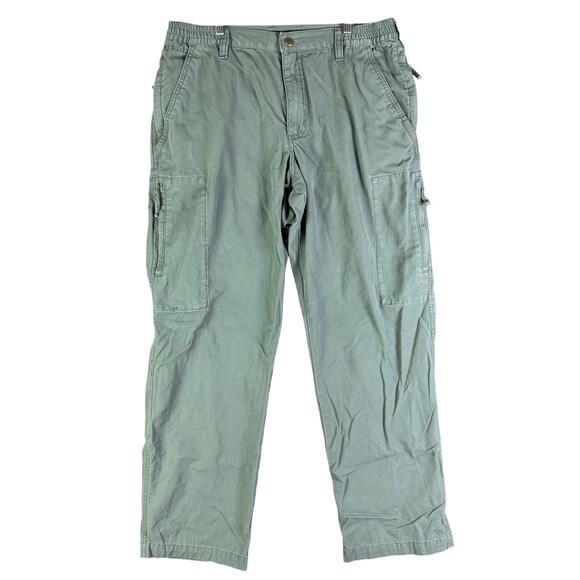5.11 Tactical Series Cargo Pants Utility Zipper Pockets 74290 Green Mens 34x32 - Picture 1 of 9